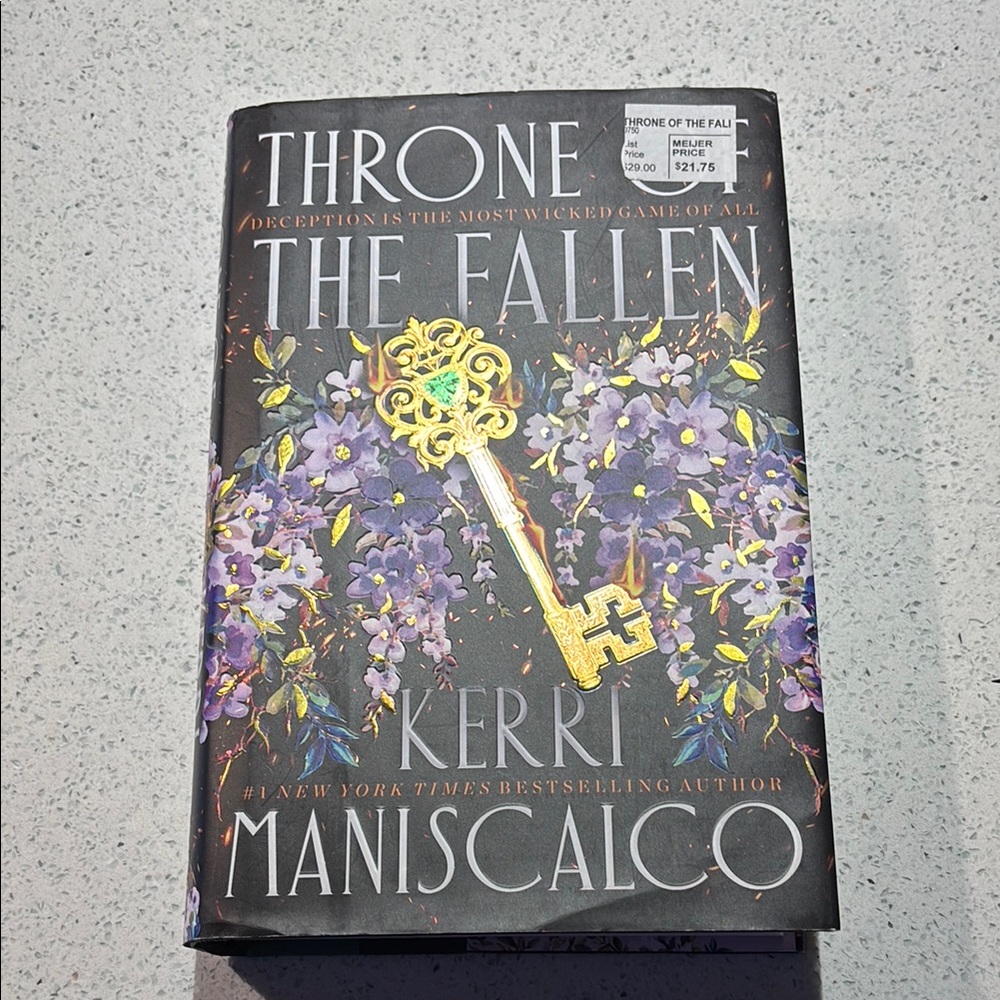 Throne of the Fallen Book